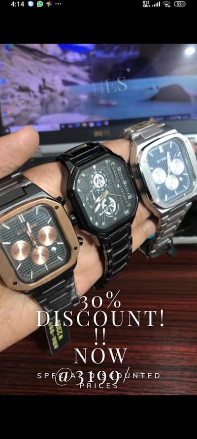 Premium Mens Watches At Real Discounted Prices