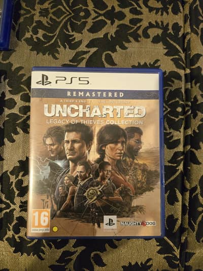 Uncharted 4 Remastered Legacy of Thieves Collection