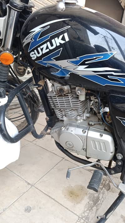 Suzuki GS 150CC 2008 model Lahore Number
