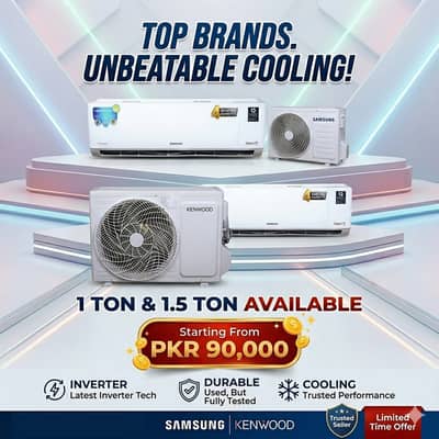 Haier 1.5 Ac/Dawlace 1.5 ac/orient 1.5 ac/kenwood 1.5 ac/new Ac