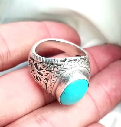 chandi Feroza ring