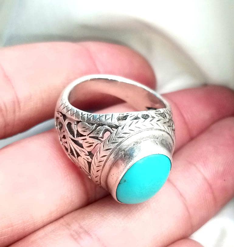chandi Feroza ring 0