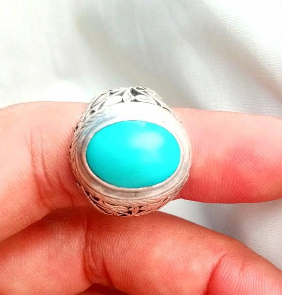 chandi Feroza ring 3