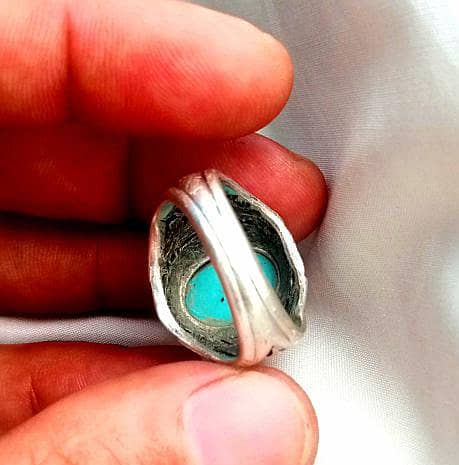 chandi Feroza ring 4