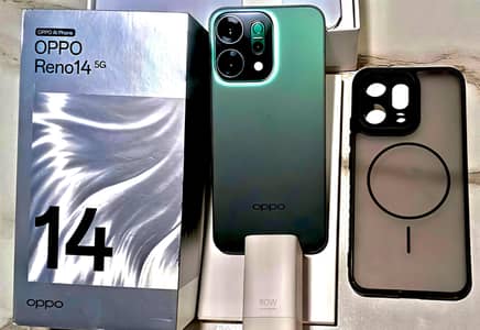 Reno 14 pro 5G (12GB/512GB) 6 Months Warranty