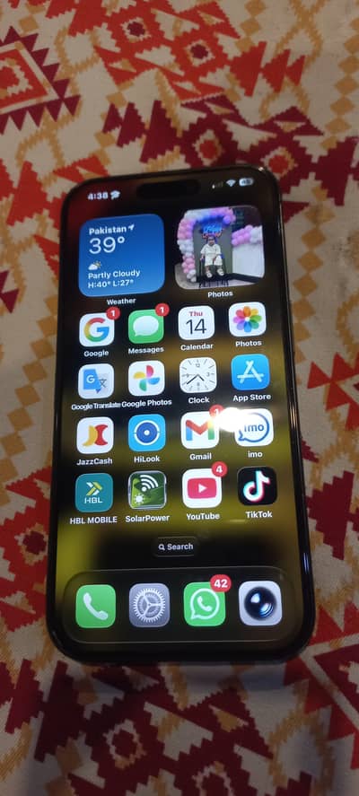iphone 15 Pro dual Esim PTA