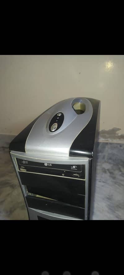 Old Desktop CPU Tower Case - Not Tested - For Parts