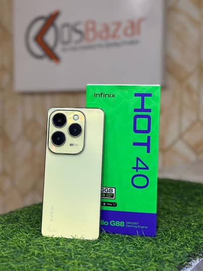 Infinix Hot 40 8gb Ram 256gb Storage With Box