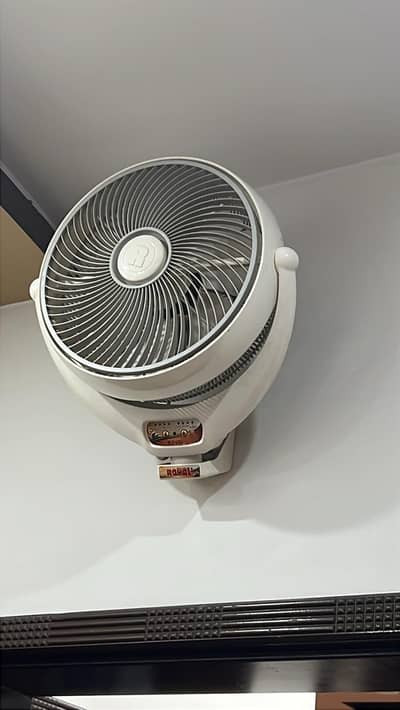 royal wall mount fan