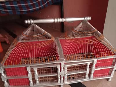 Brand double cage
