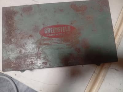 Greenfield Screw Plate Tap & Die Set Original USA