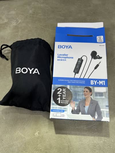 Boya BY M1 Lavalier Microphone for Tiktok, Content Creation