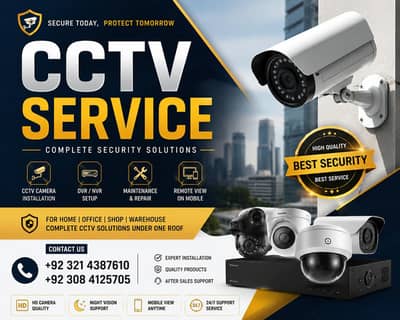 CCTV Camera Installation Service | Home Office Shop Security System