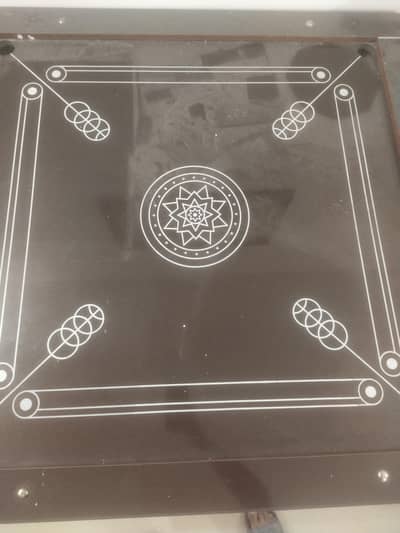 Carrom board with all equipments brand New condition