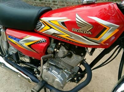 Honda CG 125 2024/2025 Red Febulus Gift For Honda Lovers!