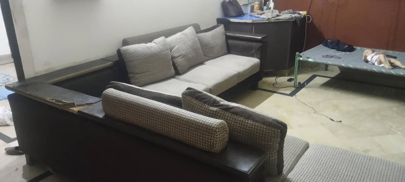 L shape sofa 2