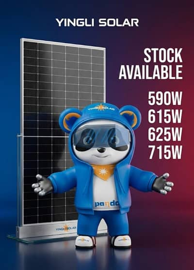 YINGLI Solar panels bificial double glass A grade TOP qualit available