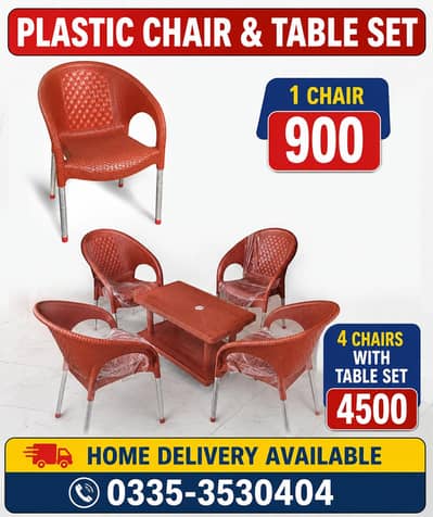 best plastic chairs and tables