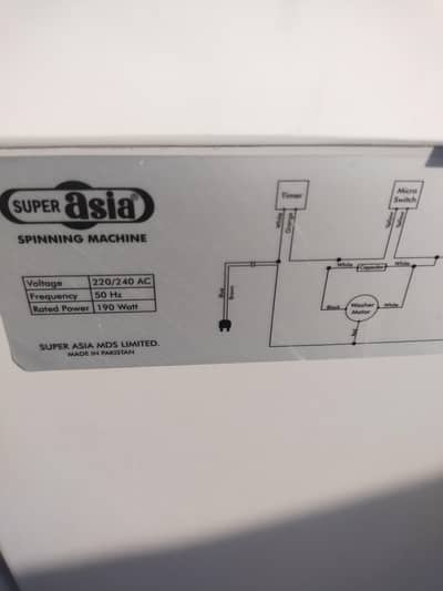 spin dryer