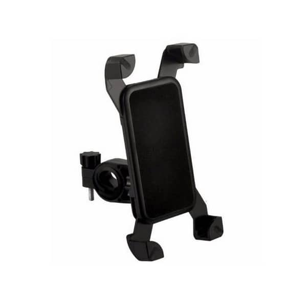 STRIFF Universal Bike Mobile Holder, 360° Rotatable, Anti-Shake Firm Locking Phone Mount for Bicycles & Motorcycles (Black)