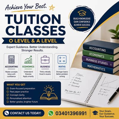 O/A Level Accounting Economics Business Maths Tutor