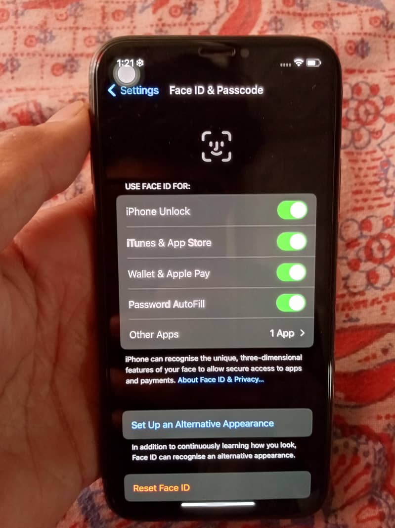 Mobile complete name Iphone x 5