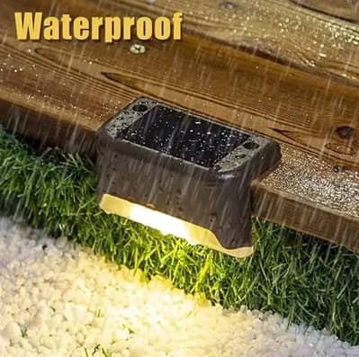 Solar LED Deck Lights (White)