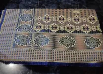GulTex High Quality Multani Double Bed King Size Bed Sheet