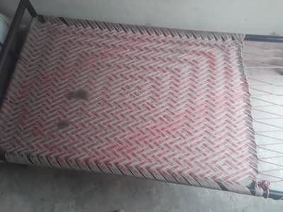 iron bed