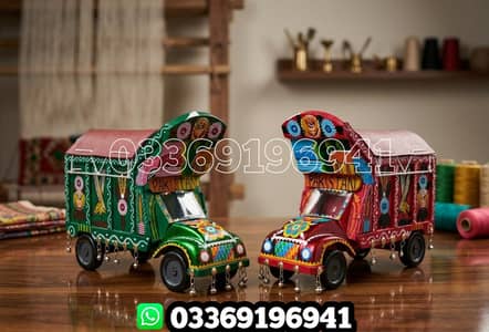 Wooden Handmade Decoration Truck
