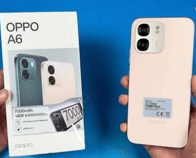 oppo A6 8+8 GB  256 GB golden colours