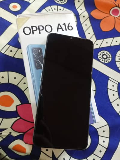 Oppo A16 for Sale | PTA Approved | Box Available