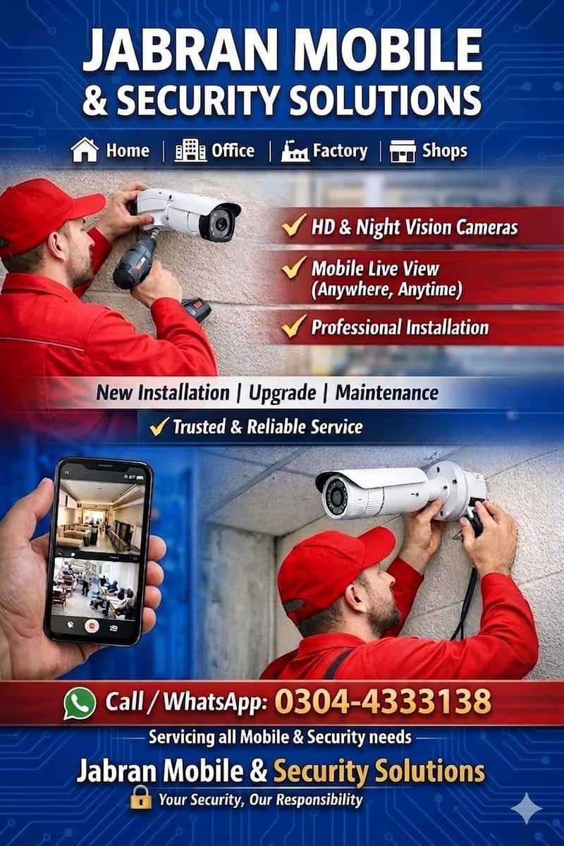 J. M CCTV camera Security Solutions 1