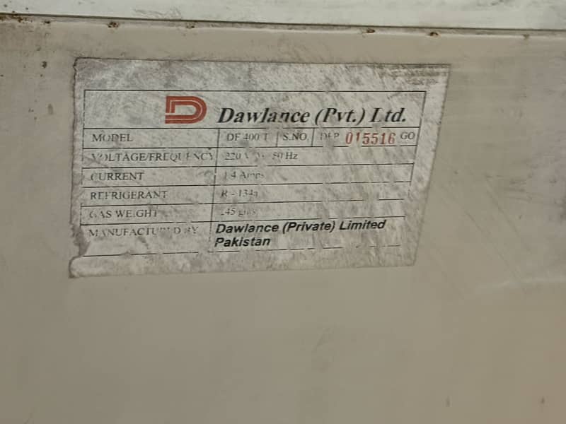 Dawlance D freezer 1