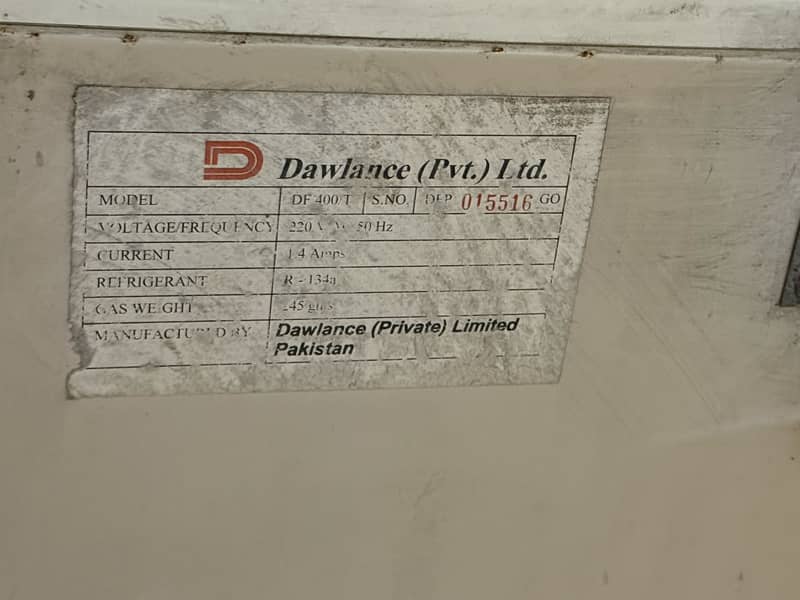 Dawlance D freezer 14