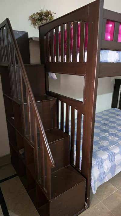 Solid Wooden Kids Bed