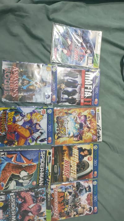 fully working Xbox 360 games 9 games bundle