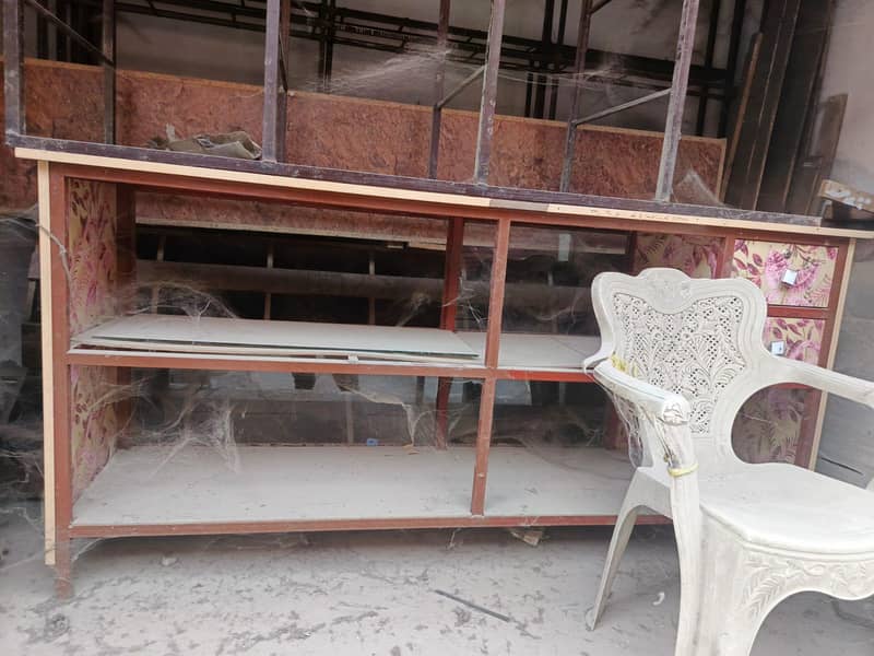 Double shop fitting racks 1