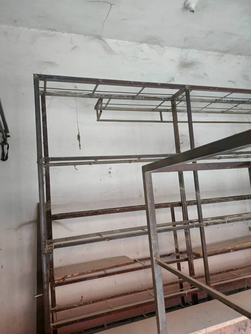 Double shop fitting racks 6