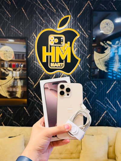 iphone 16 Pro Max Complete Box 98 Health in Official Warranty