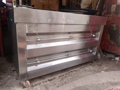 steel counter for sell 4 burner