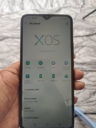 Infinix hot 9 play. . 4gb 64gb