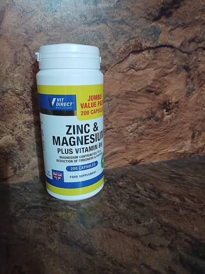 ZINC and Magnesium plus Vitamin B6