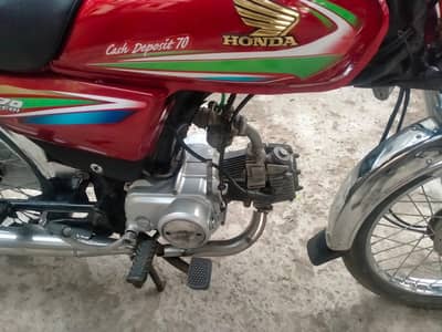Honda cD 70cc Model 2016 Condition new