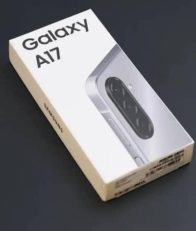 Samsung A17 8GB 256GB OPEN BOX  8DAY USED