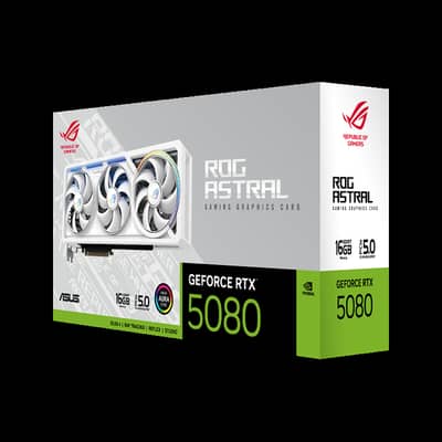 ASUS ROG Astral GeForce RTX 5080 16GB White OC Edition