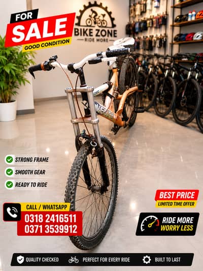 FOR SALE – Mountain Bike (Good Condition) Strong frame  | Smooth gea