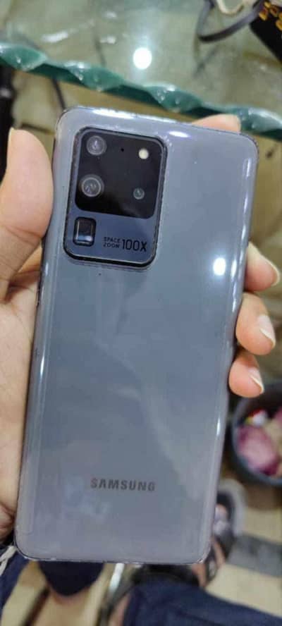 SAMSUNG S20 Ultra" 12GB 128GB" 2ual SIM Physical" Read Add plzz
