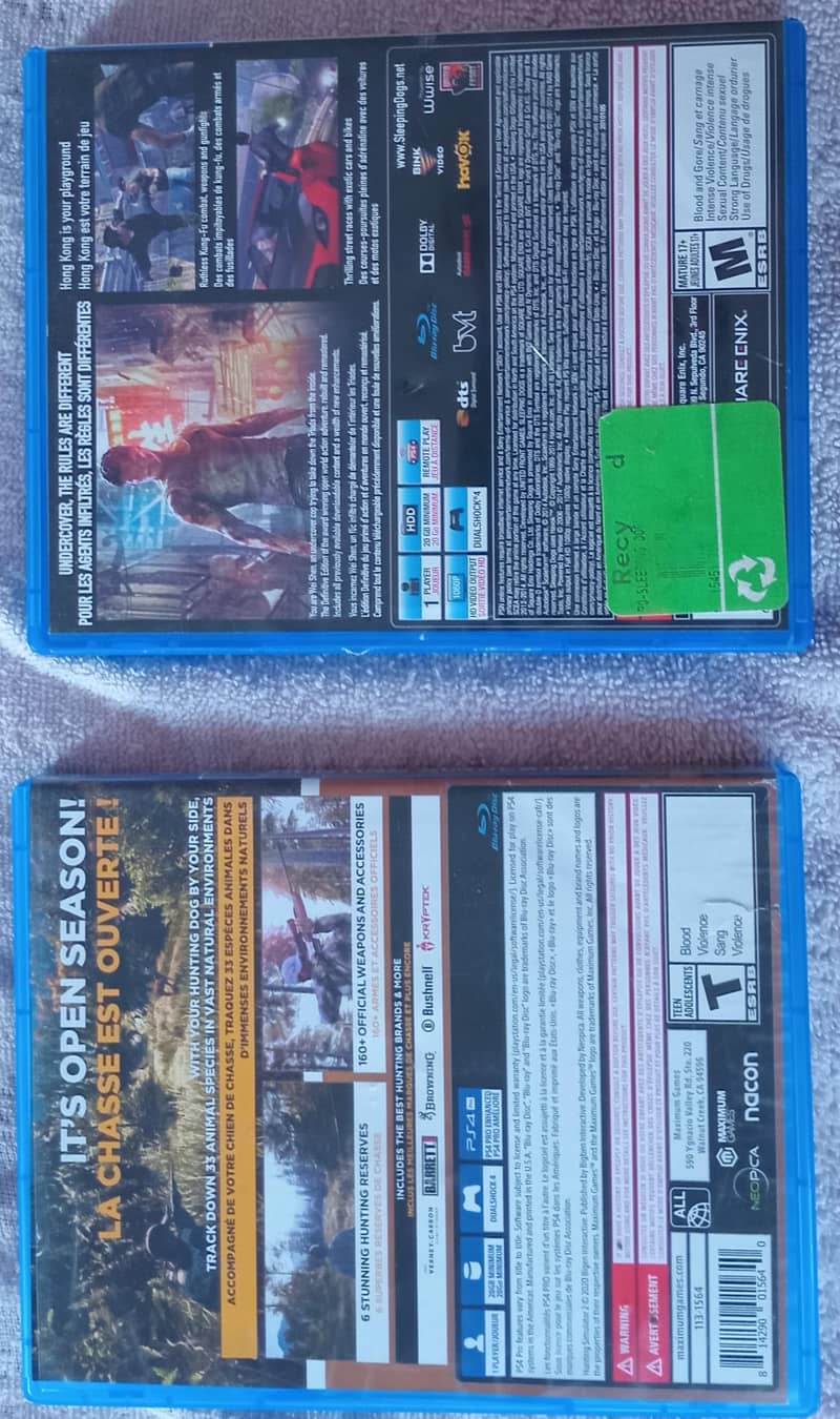 PS4 CDs 1