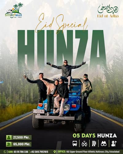 Eid Special Trip To Hunza,Skardu & Naran